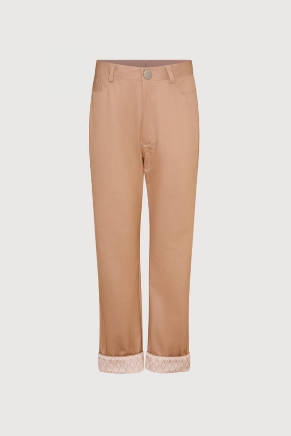 JAYDEN trousers - Rosewood