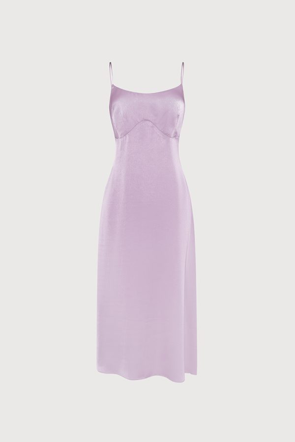 LEONI dress (NO slit) - Lilac