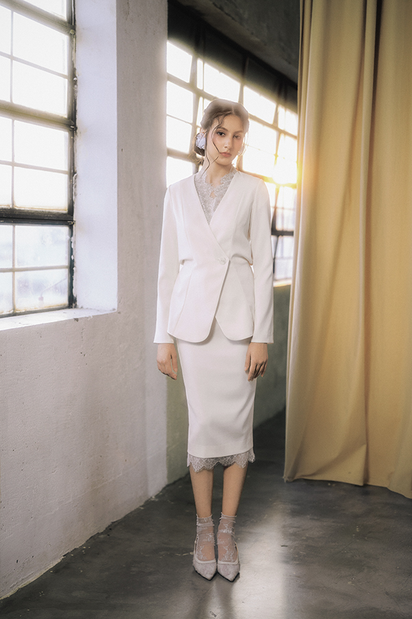 EVELYN Skirt - Ivory