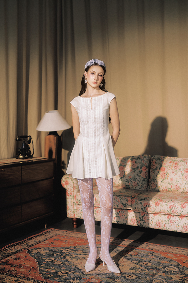 EMMA Dress - Ivory